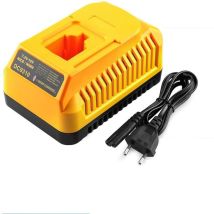 Chargeur De Batterie , Chargeur Multivolt Pour Batterie Dewalt , Compatible Avec Les Batteries Ni-cd & Ni-mh De 7.2v À 18v , Modèles Dc9096 , Dc9098 ,