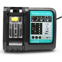 Chargeur de batterie Li-ion de remplacement 3A DC18RC pour Makita 14.4V 18V BL1830 BL1840 BL1850 BL1815 BL1430 LXT400 eu Thisnde Fast Charger