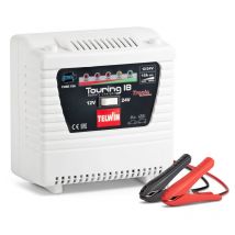 Telwin - Chargeur de batterie 807593 Touring 18 wet gel Pb-Ca agm mf efb 12/24 v