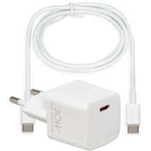 I-box - Chargeur De Voyage C-38 Pd30w, Blanc