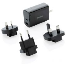 Chargeur de voyage ultra rapide Philips avec accessoires