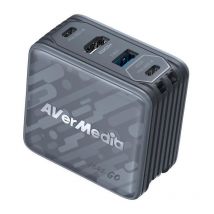 Avermedia - Chargeur GaN 100W avec Sortie hdmi 4K GC313 Noir