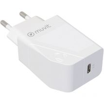 MCACC0012 chargeur pour appareil mobile Universal WhiteCurrent alterna Fast Charging Indoor - Muvit