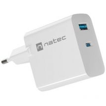 NUC-2144 chargeur pour appareils mobiles Universal WhiteCurrent Alternate Fast Charging Indoor - Natec