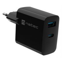 NATEC NUC-2145 Mobile Device Charger Universal Black Power alterna Fast Charging Indoor