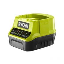 Chargeur rapide Ryobi 18V 2.0Ah OnePlus Lithium-ion RC18120 Ryobi Li-ion - Temps de charge 60 min
