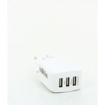 DLH - Chargeur secteur 5A avec 3 ports usb DY-AU1980W pour Smartphone