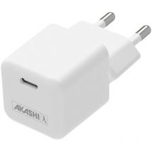 Chargeur secteur usb-c 30W Origine France Garantie Blanc