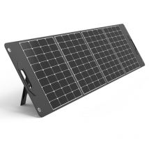 Chargeur solaire de camping, panneau solaire pliable, 400W, noir