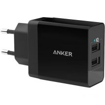 Innovations PowerPort+ 2 Power iq 2-Port usb Ladegerät weiß (A2021313) - Anker