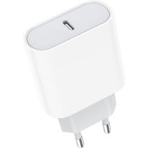 Coocheer - Chargeur usb c, prise rapide 20 w, adapté pour iPhone 16/16 Pro/16 Pro Max/16 Plus/15/14/13/12/11/SE 2020/X/XS, Pad Pro, Airpods, Galaxy,
