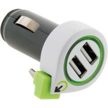Chargeur voiture + câble usb-c + 2 usb - Q2 Power
