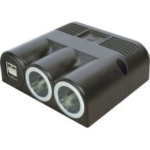 Répartiteur pour allume-cigare Procar 67324501 Charge de courant max 16 a