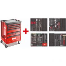 Usag - chariot 6 tiroirs + assortiment maintenance 516 ST6PM cod. U05160630