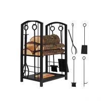 Northix - Support en bois avec accessoires PK011