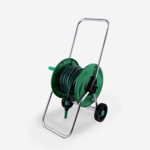 Chariot a tuyau d'arrosage 20 m pour le jardin Tubulus
