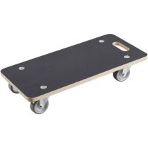 Metafranc - WU0822010 Chariot de transport pu, polypropylène (pp) Charge max: 200 kg 590 mm x 290 mm x 110 mm Nombre de r
