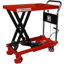 Holzmann - Chariot à table élévatrice hydrolique 815 x 500 mm Ht. 280 à 900 mm
