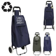 Chariot Shopping Recycle 2 Roues