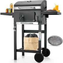 Chariot de Barbecue,Barbecue au Charbon de Bois,Fumoir BBQ,Grill à Charbon pour Camping et Jardi
