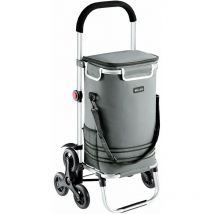 Helloshop26 - Chariot de courses pliable monte-escaliers