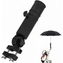 Chariot de Golf Porte-Parapluie Support de Porte-Parapluie Universel pour voiturette de Golf Noir