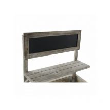 Chariot de Jardin DKD Home Decor Sapin Ardoise Marron Clair (87 x 14 x 109 cm)