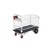 Matisère - Chariot de manutention motorisé avec barrières - charge max 400kg - PM50/1/KITGUARD