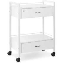 Physa - Chariot De Rangement Service Salon Coiffure Salle De Bain 2 Tablettes & Tiroirs