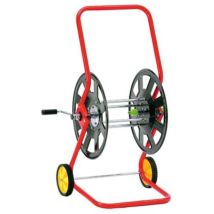 Enrouleur tuyau arrosage ROMULUS – Chariot dévidoir mobile en acier – Longueur du tuyau max, Type d'enrouleur, Longueur du tuyau, Mode de fixation, 