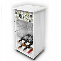 Chariot à fruits Mori Siciliani 40x45x85h cm