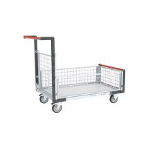 Matisère - Chariot modulable grillagé - Bac 815x455mm - Charge max 250kg - 806724146
