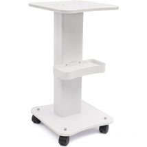 Gojoy - Chariot multifonction en métal - Chariot cosmétique avec roulettes - Pour salon de bureau, cosmétique polyvalent pour salon de beauté,