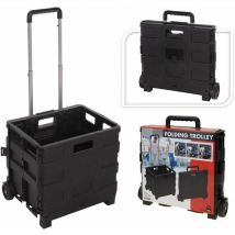 Chariot Aluminium avec caisse pliante pp h&s Collection