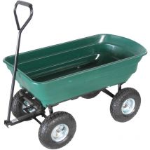 Sodipa - Chariot remorque de jardin 52 Litres