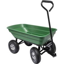 Werka Pro - Chariot remorque de jardin 52 litres