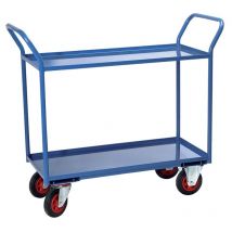 Servante chariot, 3 plateaux, 25 kg, charge maxi 400 kg Fimm