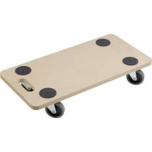 Meister Werkzeuge - Chariot plateforme Charge max: 200 kg mdf