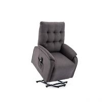 Charlbury Rise Fabric Recliner Smokey Charcoal Grey