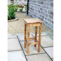 Charles Taylor Wooden Alfresco Deluxe Bar Stool Seat Indoor Outdoor Garden