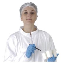 Harnais de sécurité – Charlottess à clips – 250 unités – Propylène non tissé – Blanc