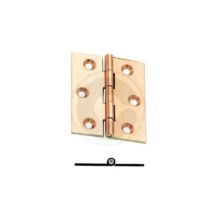 Mariva - charniA re plate fraisA e 40x35 mm cadres de porte de meuble a col courbA en laiton