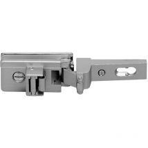 Confalonieri - Charnie're en cristal Art.1024 boitier en me'tal coule' et bras a' cliquet inte'gre' finition nickel satine'