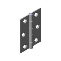 Charnière Forte 102x72 Mm Acier Zingué