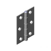 Monin - Charnière Forte 63x44 Mm Acier Zingué