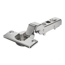 Hettich - Charnière invisible inox clipsable avec amortisseur intégré dans le bras - Amortisseur : Avec - Diametre boîtier : 35 mm - Entraxe : 52 mm