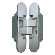 Dolaso - Charnière Invisible pour Portes Lourdes - Lot de 2 (Charge 40 kg, Ouverture 180o)