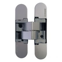 Charnière invisible 3D réversible 5 pivots, finition satinée