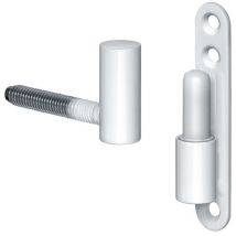 Simonswerk - Gond porte k 3172 wf Acier plastifié blanc besch. Lg. 57mm (Par 20)