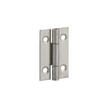 Charniere acier poli 40x25